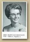 Staff Picture of Mary Stauffer from the 1965 Alexander Ramsey High School Yearbook
 » Click to zoom ->